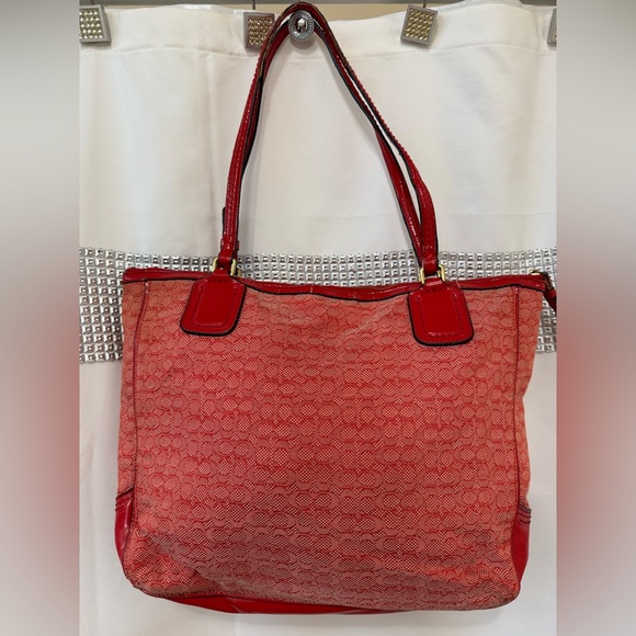 Coach Poppy Signature C Oxford tote - Picture 2 of 11